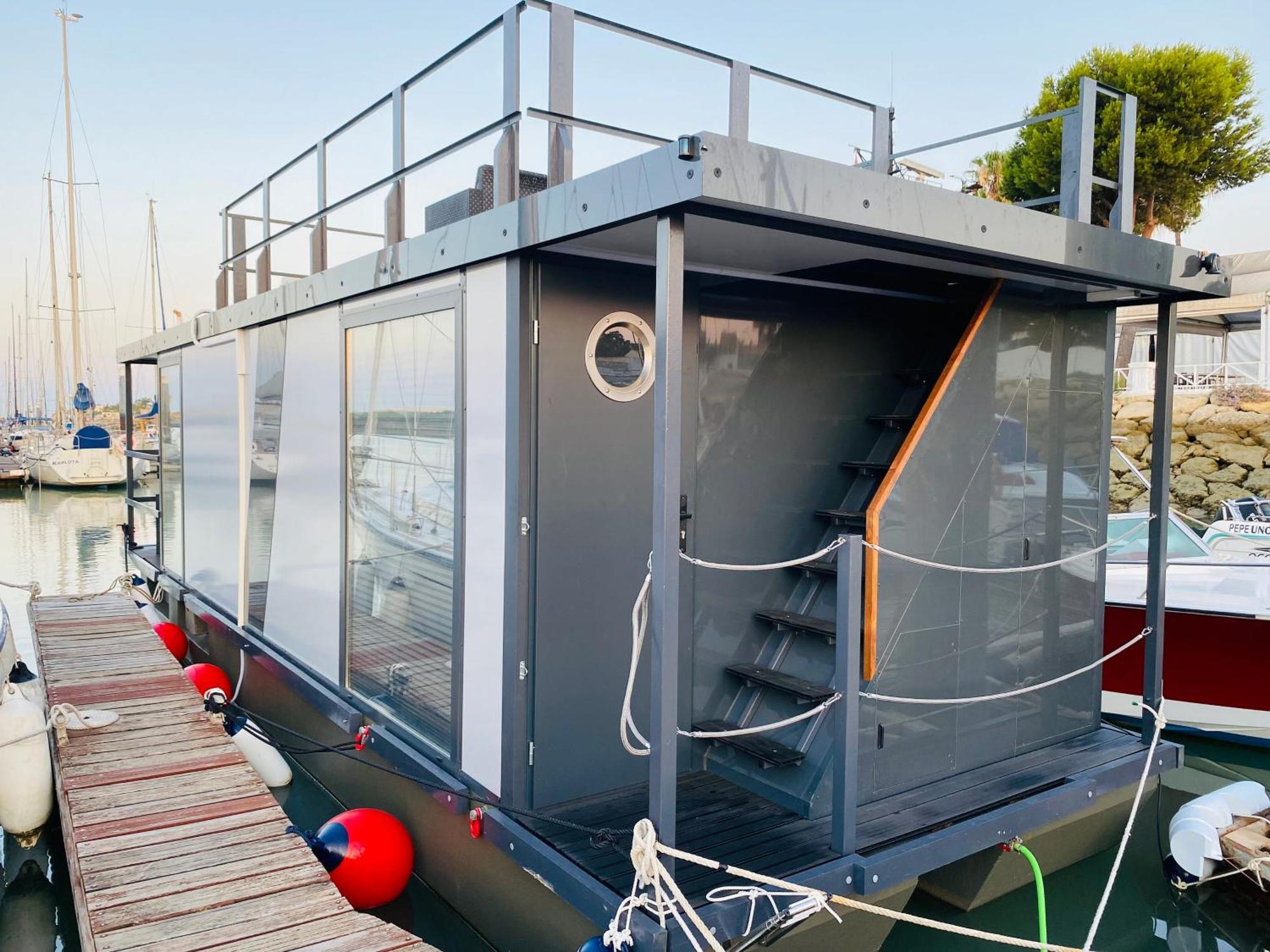 Houseboat Cadiz El Puerto - Casa Flotante 호텔 엘푸에르토데산타마리아 외부 사진